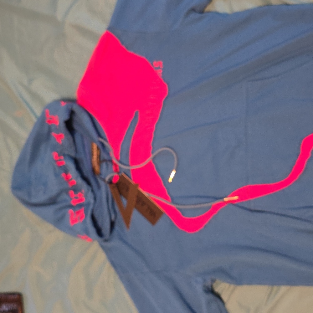 Valabasas Pink and blue hoodie size XL BRAND NEW